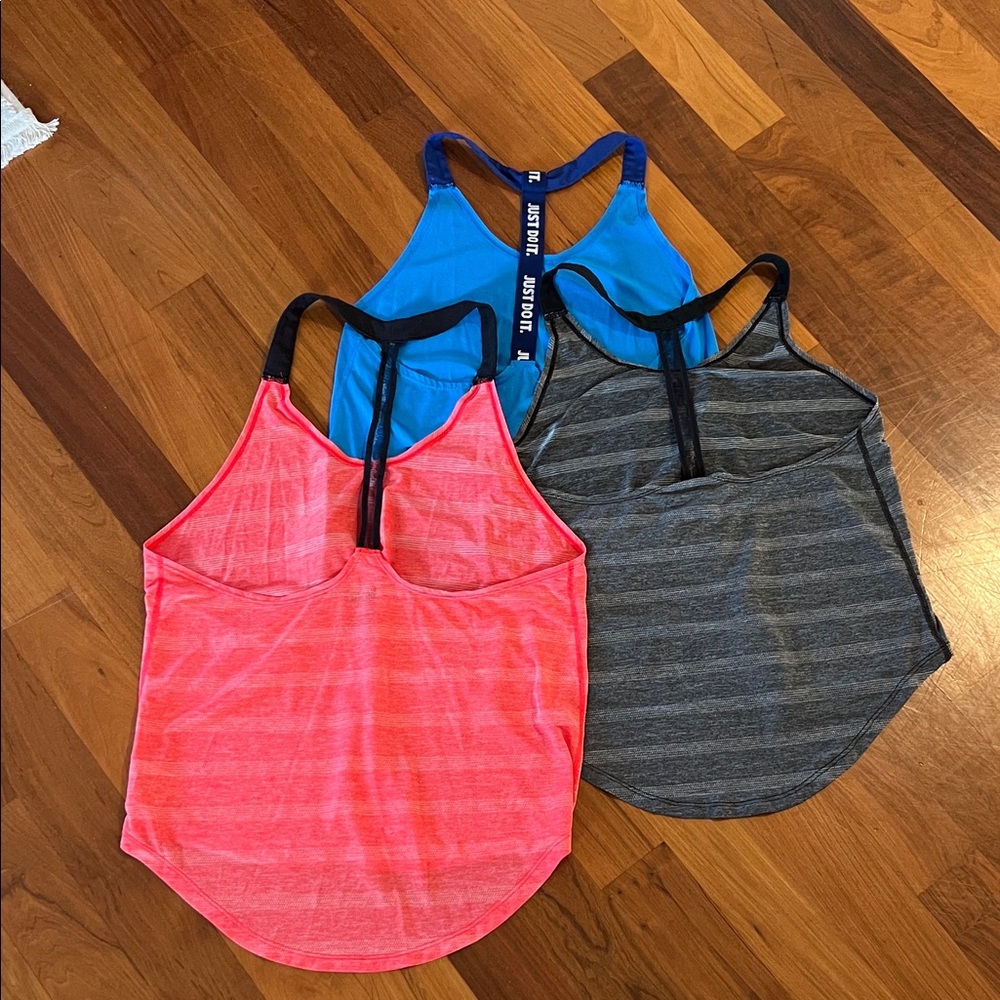Bundle of Nike Racerback Tank Tops